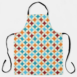 Tablier Géométrique stylé : Motif Vintage sans couture