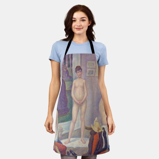 Tablier Georges Seurat - Les Modèles (Porté)
