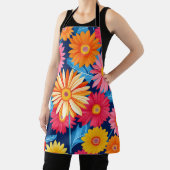 Tablier Gerbera Daisies Vibrant Plante Fleurs (Insitu)