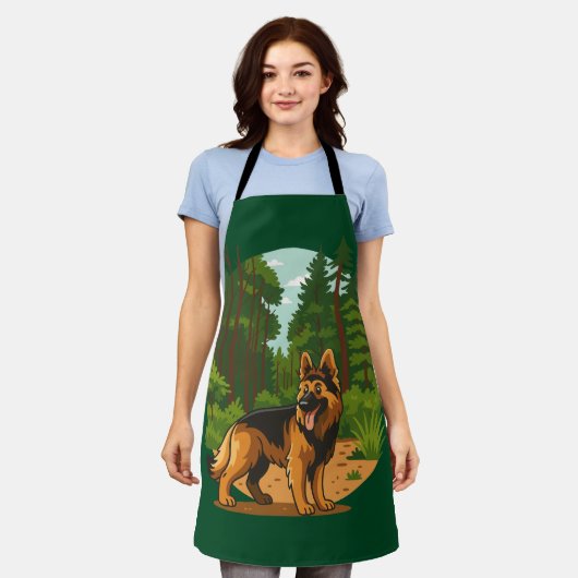 Tablier German Shepherd Forest Adventure Dog (Porté)