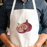 Tablier Gettin Figgy Avec Elle<br><div class="desc">Notre tablier de pun de fruits mignon fait un grand cadeau pour votre chef préféré ou toute personne qui aime les figues! Le design comporte deux illustrations de figues avec une couche d'aquarelle et "gettin figgy with it" inscrites à l'intérieur en lettres manuscrites blanches.</div>