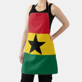 Tablier Ghana Flag Love Fête de l'Indépendance (Insitu)