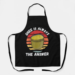 Tablier Ghee vintage Est Toujours La Réponse Retro Amateur