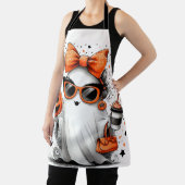 Tablier Ghost d'Halloween drôle (Insitu)