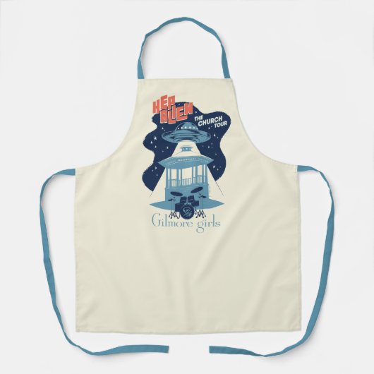 Tablier Gilmore Girls Hep Alien Church Tour (Recto)