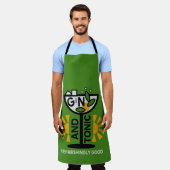 Tablier Gin vintage Et Art Tonique (Porté)