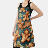 Tablier Ginger breadman Motif de Noël (Insitu)