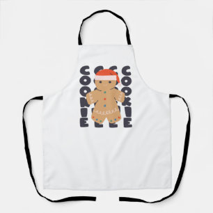 Tablier Gingerbread Cookie Christmas