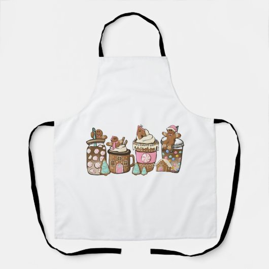 Tablier Gingerbread Cookie Dans Le Coca Chaud Amateurs de (Recto)