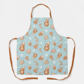 Tablier Gingerbread Cookie Fête Motif de Noël (Recto)