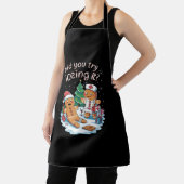 Tablier Gingerbread Homme Cookie laide Sweat Oh Snap Xmas (Insitu)