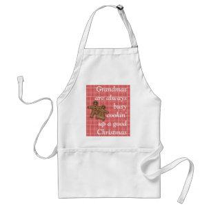 Tablier GingerbreadCoupleApron-personnaliser