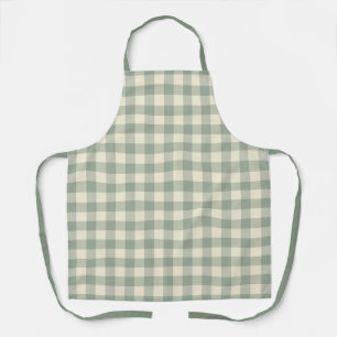 Tablier Gingham Presque Réveillé - Carreaux au bord de la