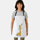 Tablier Girafe aux nuages (Insitu)