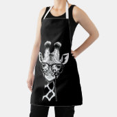 Tablier Girafe drôle graphique décontracté été mignon anim (Insitu)