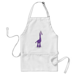 Tablier Girafe pourpre