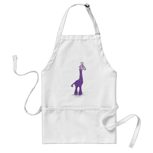 Tablier Girafe pourpre (Devant)