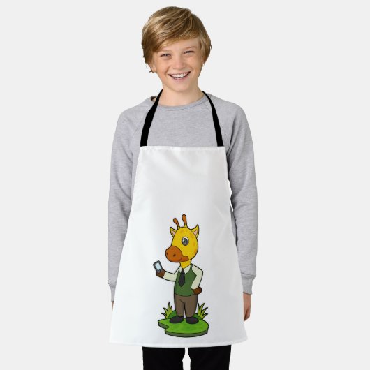 Tablier Giraffe avec mobile (Porté)