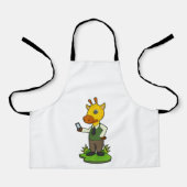 Tablier Giraffe avec mobile (Recto)