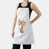 Tablier Giraffe Cute Avec Ballons (Insitu)