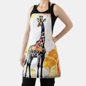 Tablier Giraffe Savannah Art (Insitu)