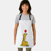 Tablier Giraffe with Balloon (Insitu)