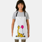Tablier Giraffe with Balloon (Insitu)