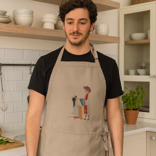 Tablier Girl Receiving Communion Apron