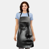 Tablier Girl with tears (Porté)