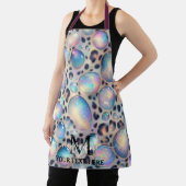 Tablier Girly Glam Opal Leopard Print All-Over Print Apron (Insitu)