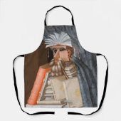 Tablier Giuseppe Arcimboldo - Le Bibliothécaire (Recto)