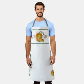 Tablier Give Thanks Pumpkin Harvest All-Over Print Apron (Porté)