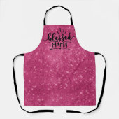 Tablier Glam & Pink Shimmery Apron (Recto)