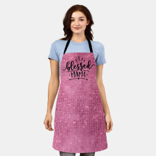 Tablier Glam & Pink Shimmery Apron