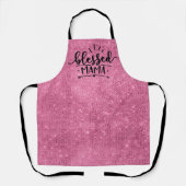 Tablier Glam & Pink Shimmery Apron (Recto)