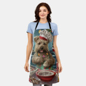 Tablier Glen of Imaal Terrier Viennoiserie : Festive (Porté)