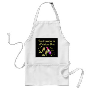 TABLIER GLITZY GOLD COMPTANT DESIGN