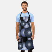 Tablier Global Concentric Circle Orbital Art Abstrait (Porté)