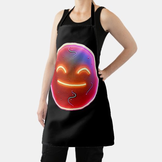 Tablier Glow of Joy: Digital Emoticon (Insitu)