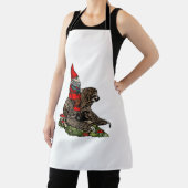 Tablier Gnome à cheval sur une parcelle (Insitu)