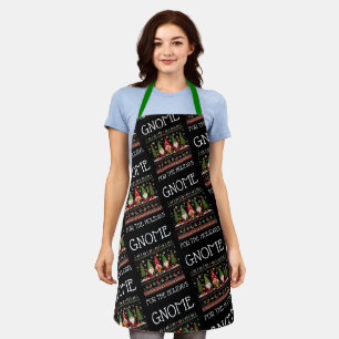 Tablier Gnome Coloré Pixelisé Drôle pour les Fêtes
