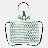 Tablier Gnome de la Saint-Patrick avec chope de bière (Recto)