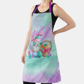 Tablier Gnome De Lapin De Pâques Avec Oeufs De Panier  (Insitu)