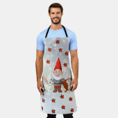 tablier gnome de Noël (Porté)