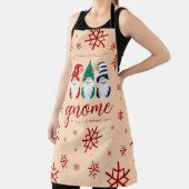 Tablier Gnome de Noël Hygge pour les fêtes de neige (Insitu)