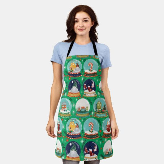 Tablier Gnome//Gnome//Gingerbread House// (Porté)