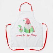 Tablier Gnome pour les vacances Apron (Recto)