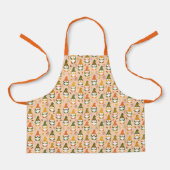 Tablier Gnomes d'automne dans le Motif forestier (Recto)