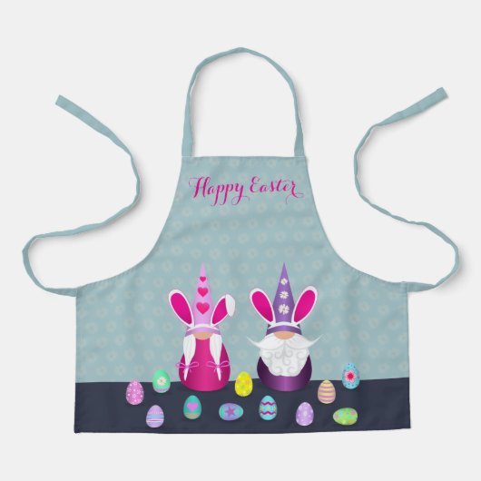 Tablier Gnomes de Pâques (Recto)