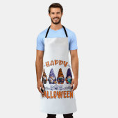 Tablier Gnomes d'Halloween (Porté)